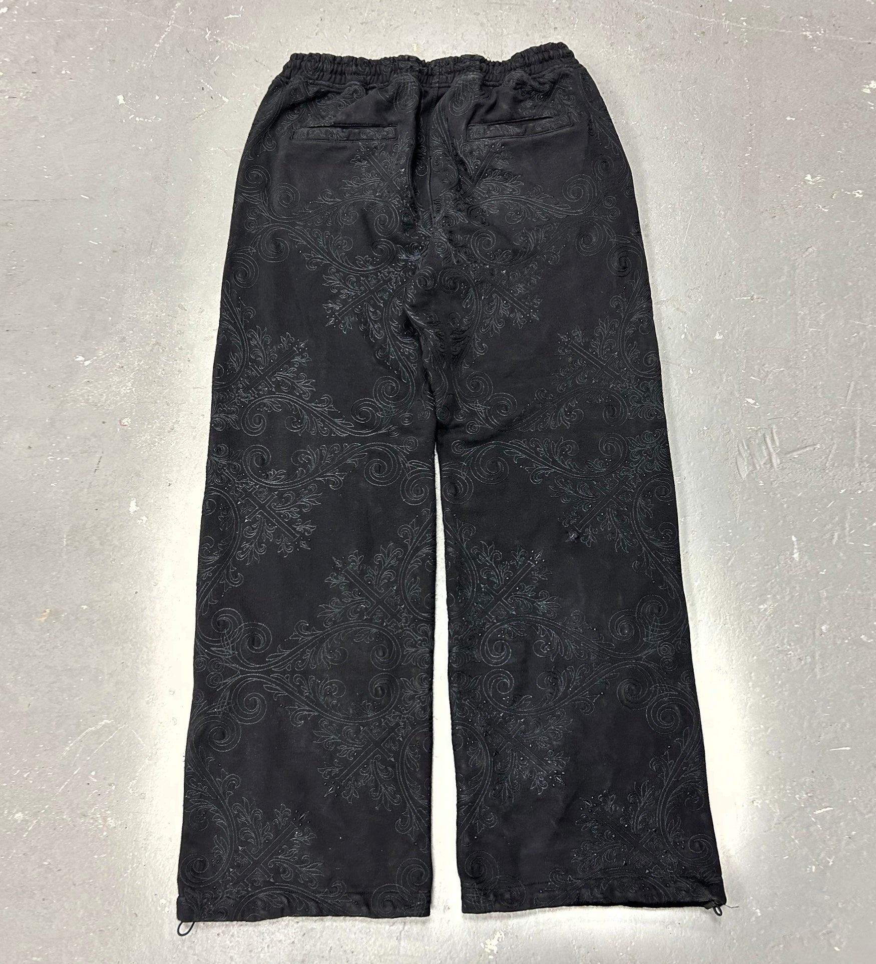 TRANCE SWEATPANTS (BLACK) Jakischrist