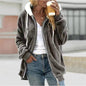 Plush Zipper Hooded Jacket | Warm, Cozy & Stylish for the Cowgirl Lifestyle Country in My Heart