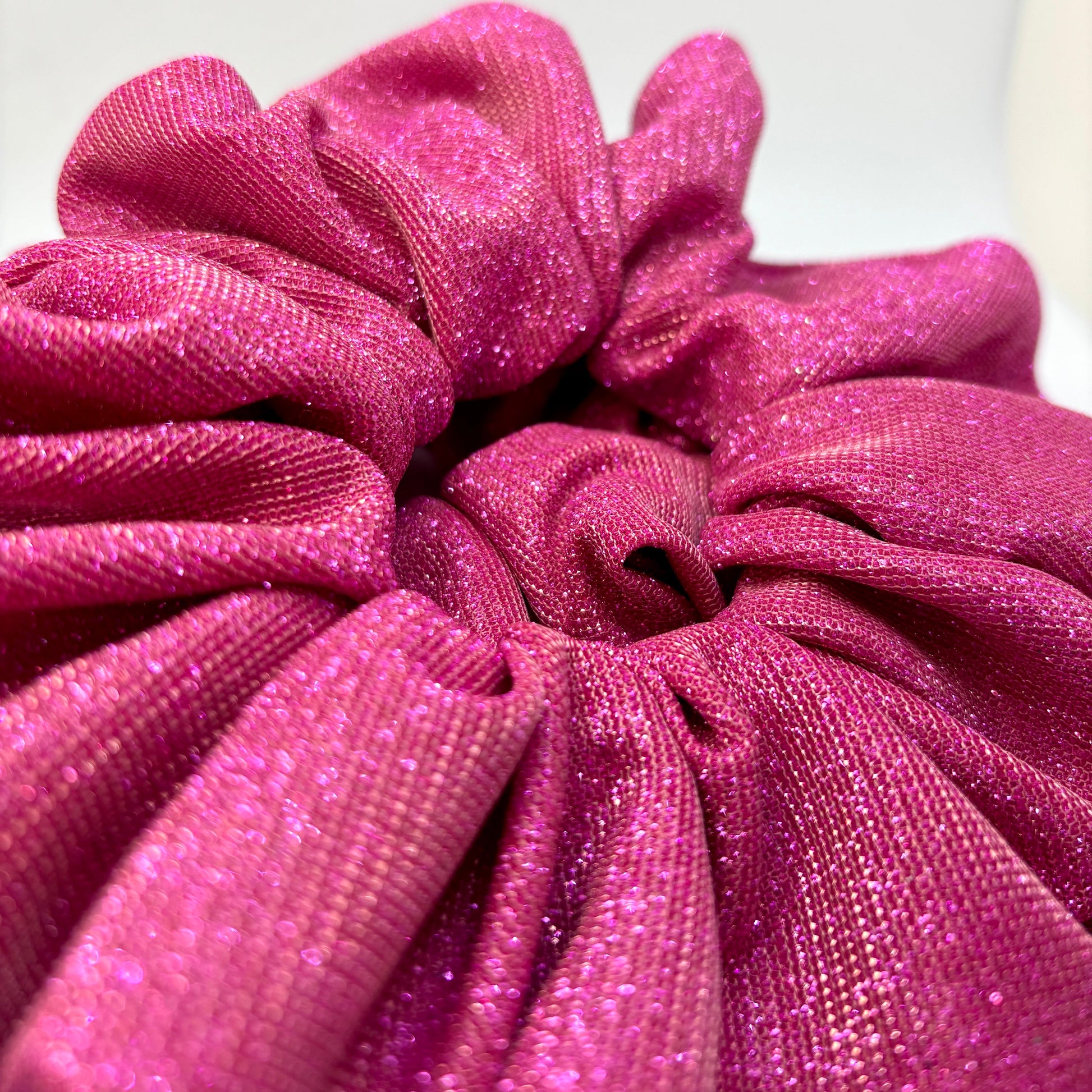 Pink Sparkle Scrunchie Enchanted Scrunch