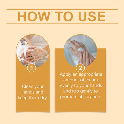 Turmeric Clove Oil Hand Cream Gentle Moisturizing And Hydrating Winter Hand Cream For Dry Hands