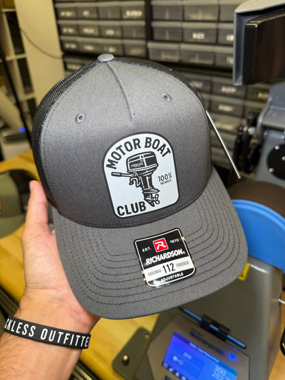 Motor Boat Club Trucker Hat Luckless Outfitters