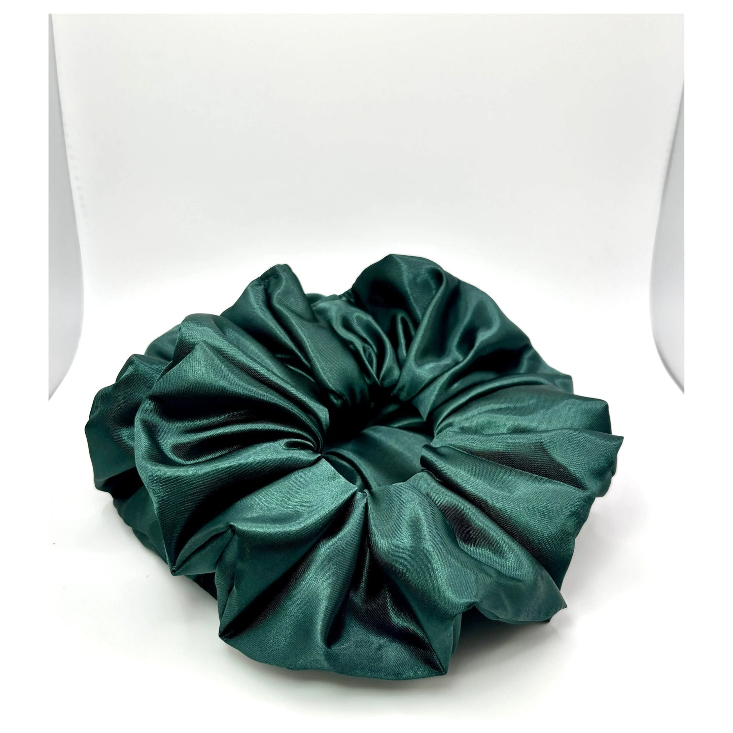 Forest Green Silk Scrunchie Enchanted Scrunch