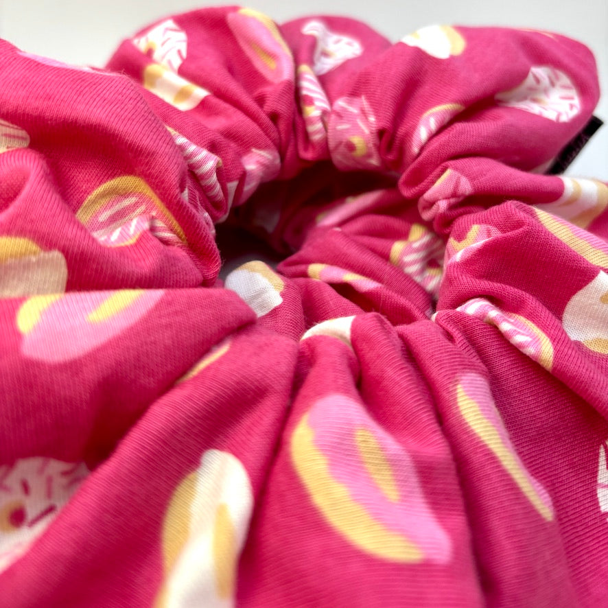 Pink Donut Scrunchie Enchanted Scrunch