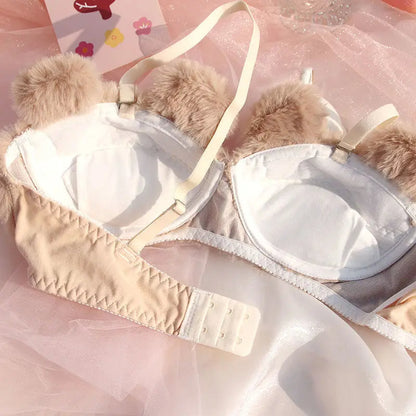 Plush Bra Lingerie Set ViralGalleria.com