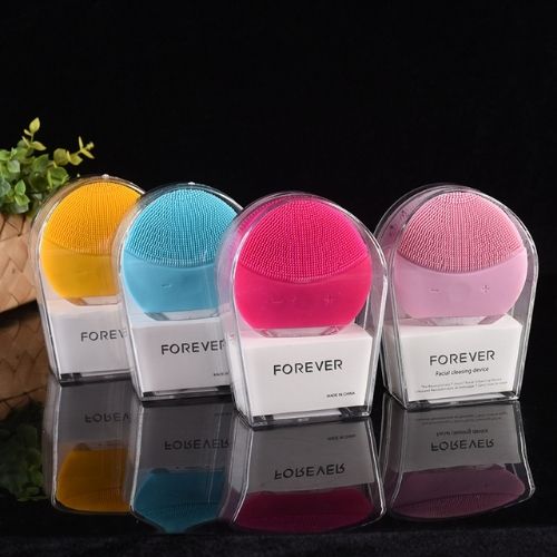 Facial Vibrating Cleansing Brush Silicone ViralGalleria.com