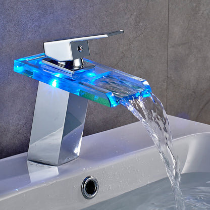 LED Waterfall Faucet ViralGalleria.com