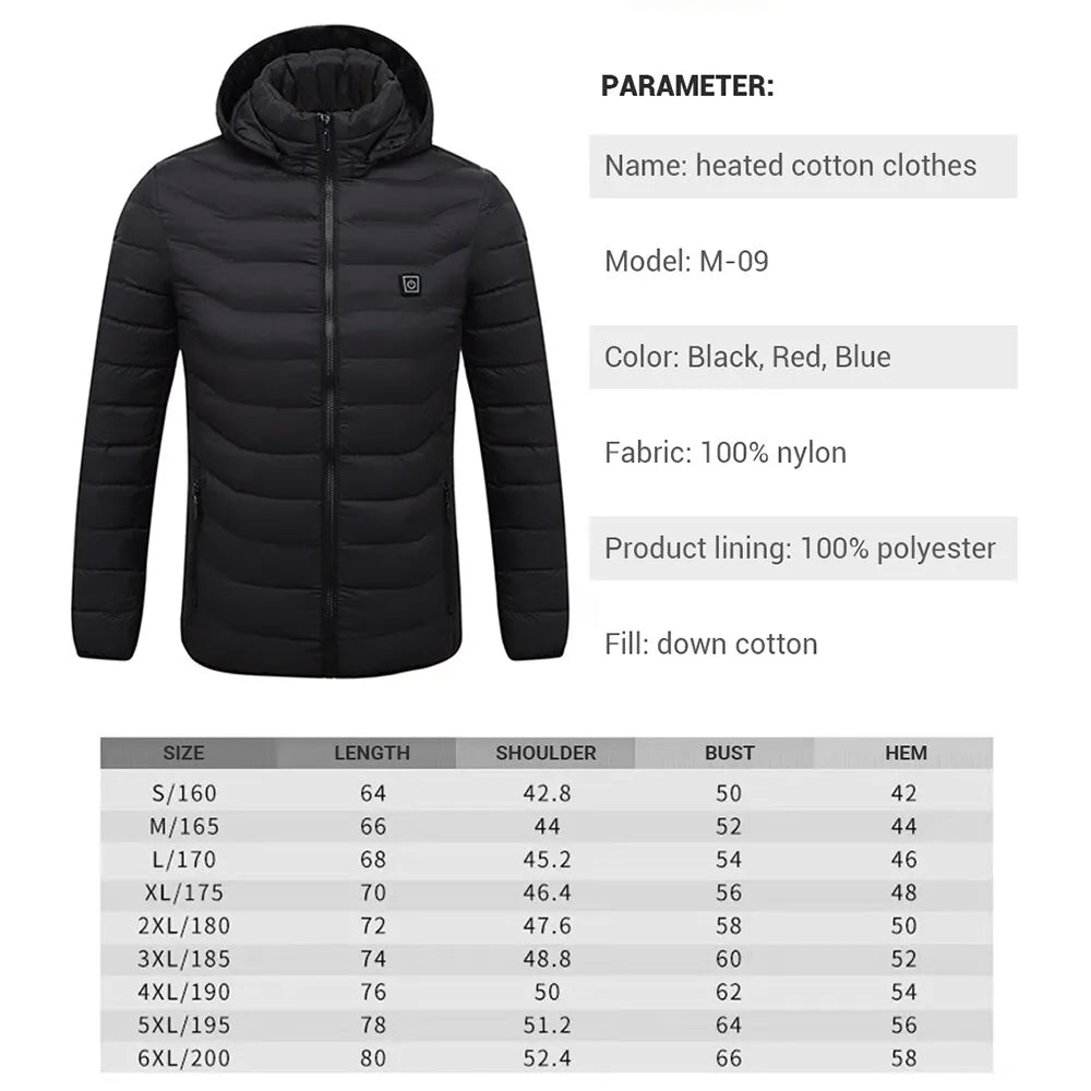 Self Heating Jacket ViralGalleria.com