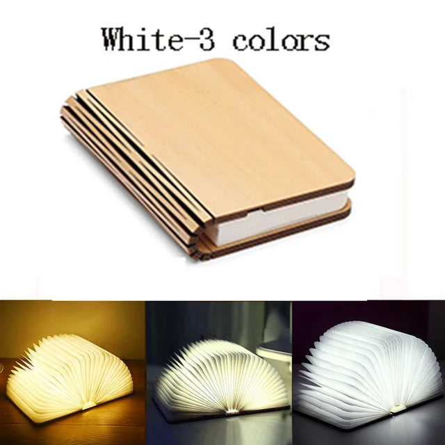 Wooden Book Light ViralGalleria.com