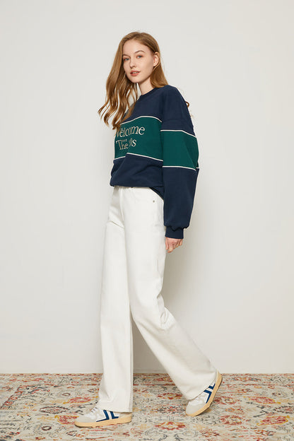 Coney Island Whitefish High Rise Wide Jeans HJ007 Hey Joanie