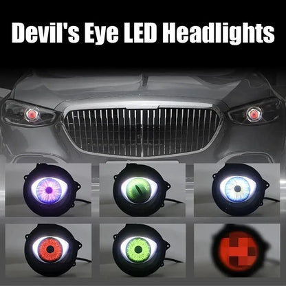 Dynamic LED Eye Headlights ViralGalleria.com