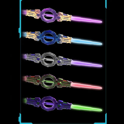 Toy Double Ended Retractable Double Edged Lightsaber ViralGalleria.com