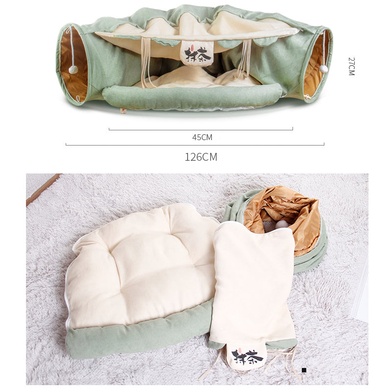 Pet Cats Tunnel Toy Interactive Play Toy ViralGalleria.com