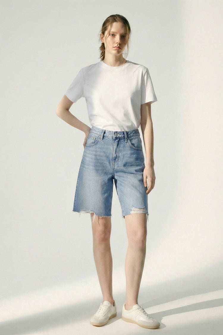 Coastal Breeze 90's Bermuda Shorts HJ807 Hey Joanie
