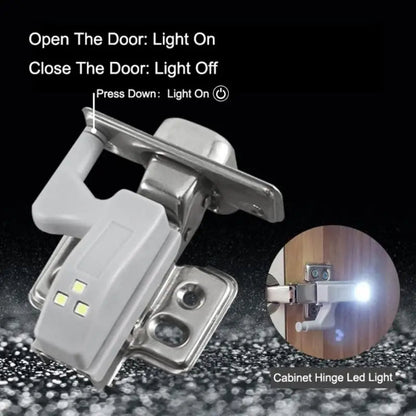 LED Cabinet Hinge Lights ViralGalleria.com
