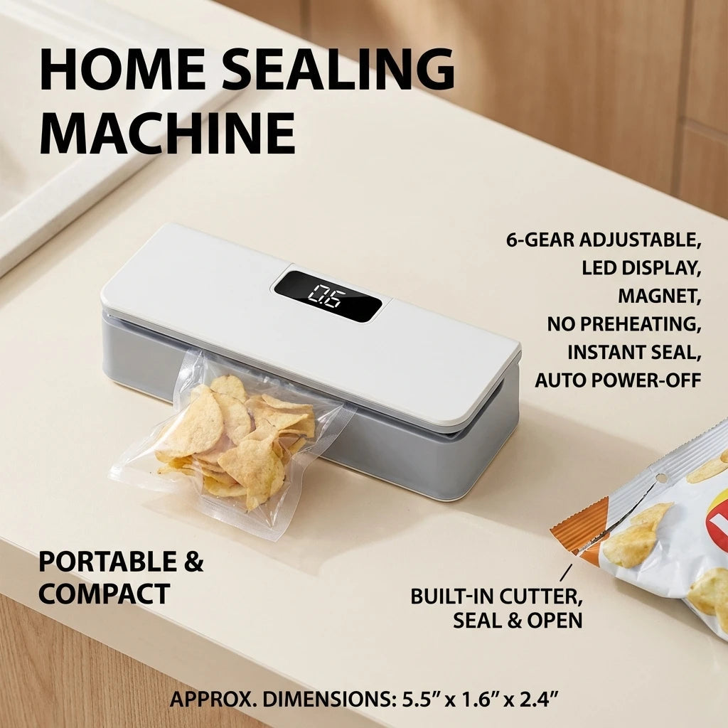 Kitchen Bag Sealer ViralGalleria.com