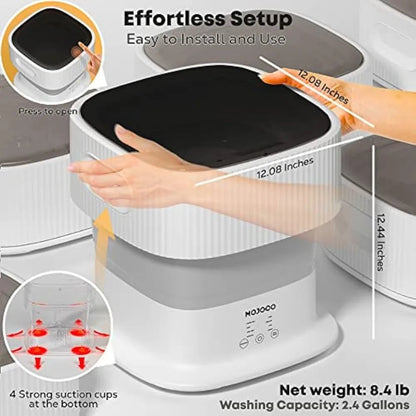 Portable Foldable Washing Machine ViralGalleria.com