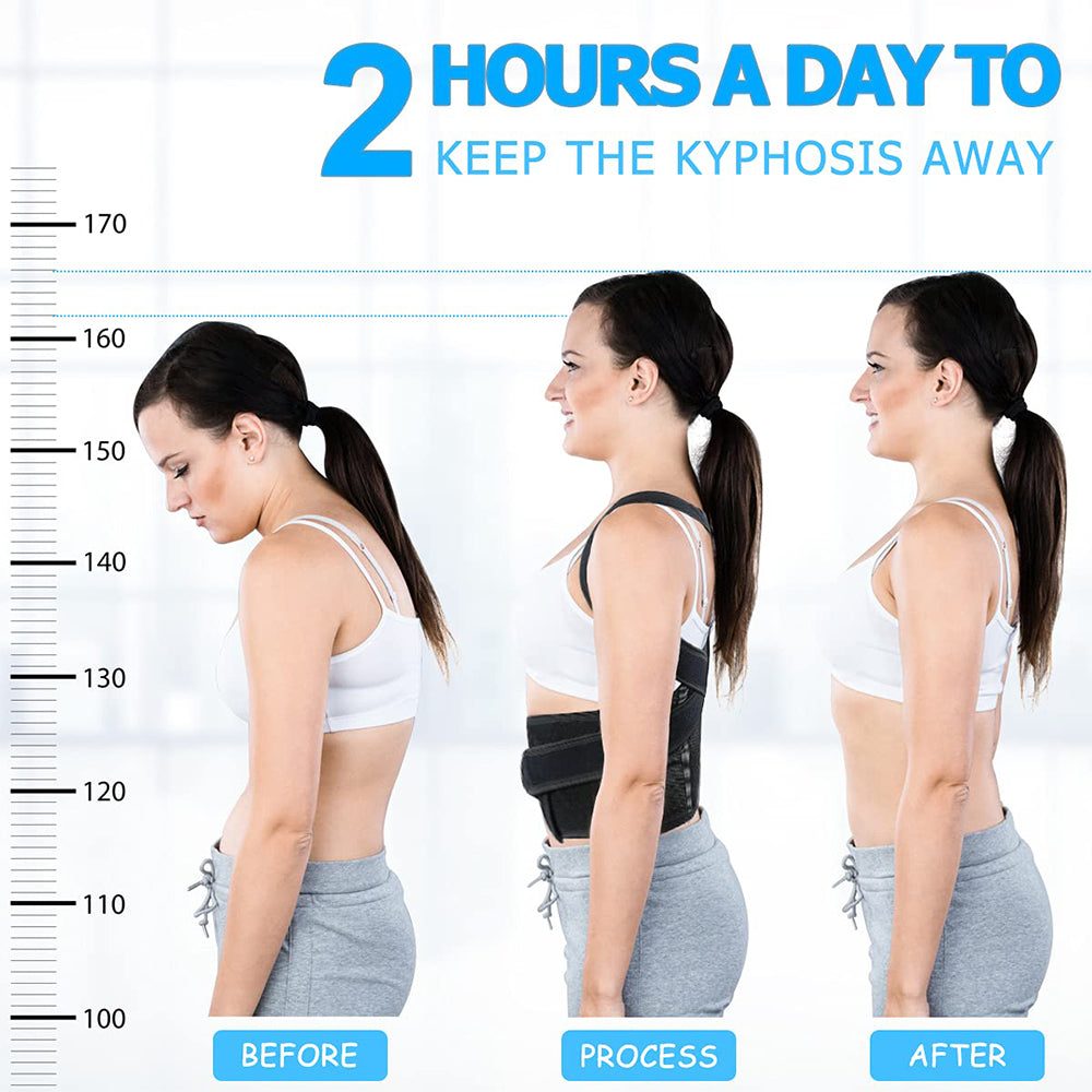 Back Posture Corrector for Men & Women with Lumbar support ViralGalleria.com