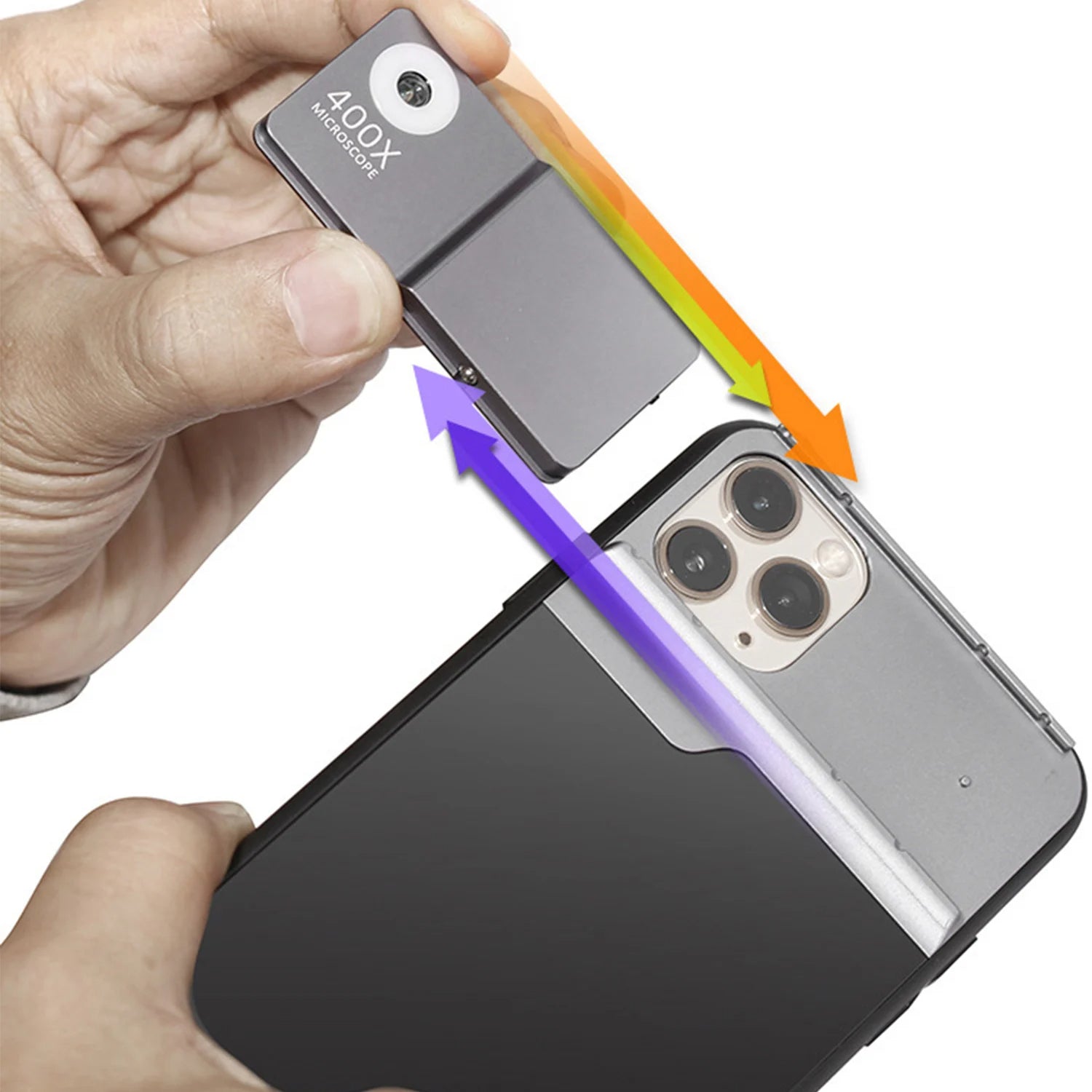 400X Phone Microscope with Light ViralGalleria.com