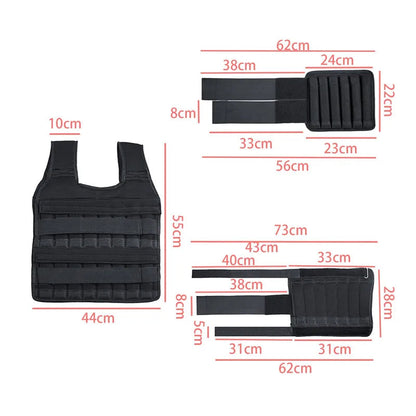 Adjustable Weighted Vest ViralGalleria.com