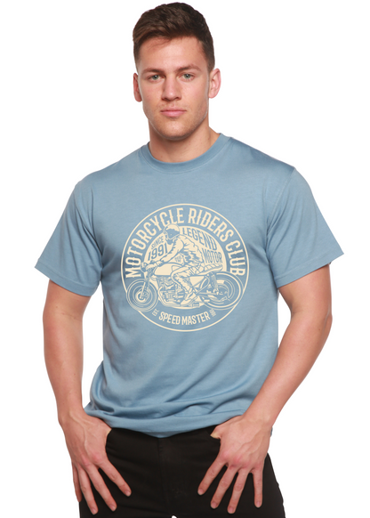 Motorcycle Riders Club Men's Bamboo Viscose/Organic Cotton Short Sleeve Graphic T-Shirt Spun Bamboo
