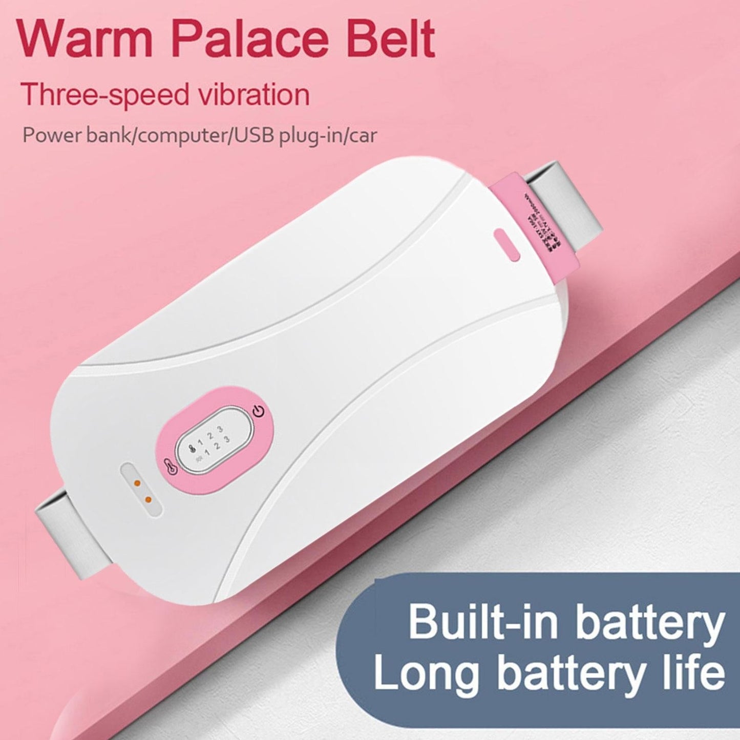 Portable Menstrual Cordless Electric Heating Pad ViralGalleria.com