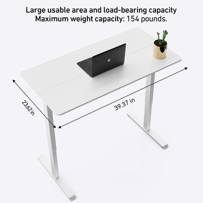 DeerRun®Electric Standing Desk, 39 x 23 Inches Height Adjustable DeerRun®
