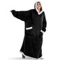 Oversized Wool Hoodie Blanket ViralGalleria.com
