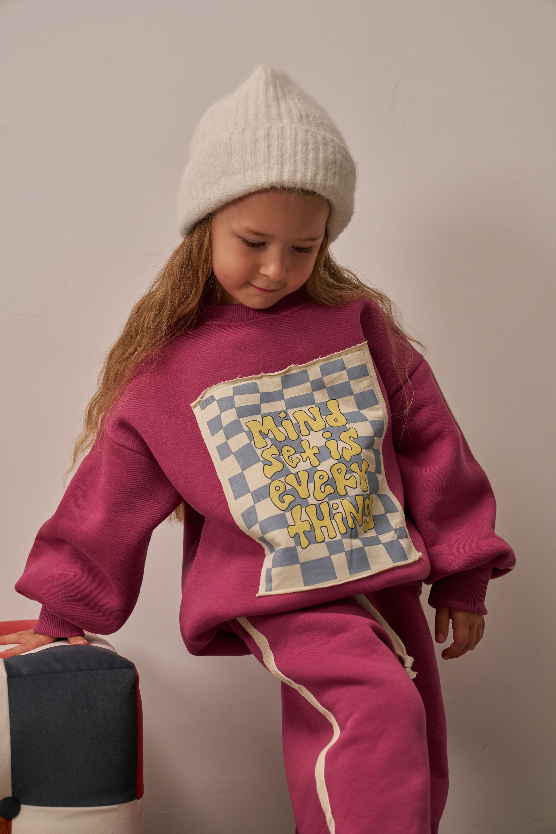 Mindset Tracksuit Magenta Set Honey and Hive