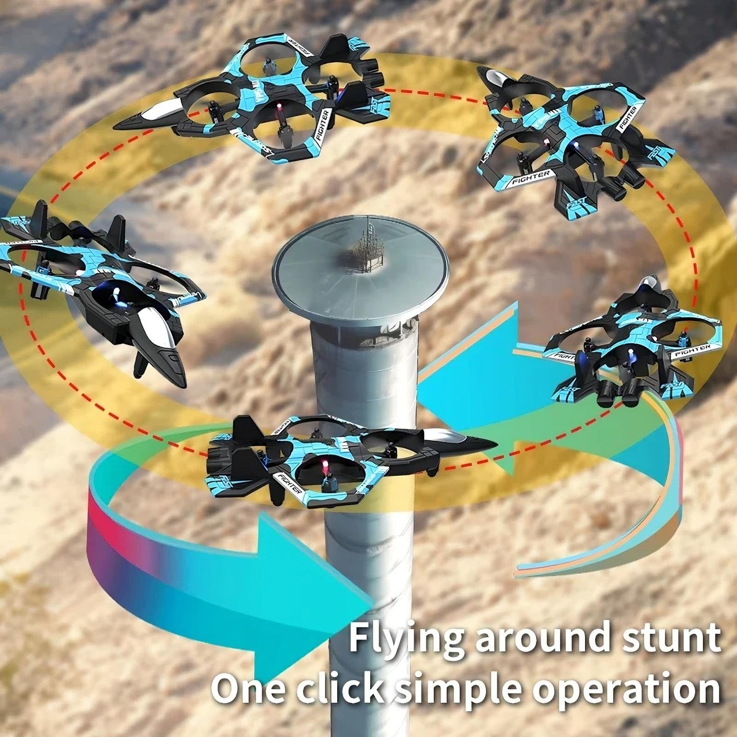 RC Foam Fighter Drone ViralGalleria.com