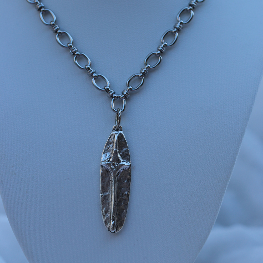 Rustic Cross Medallion Necklace ~ Deep South Originals Deep South Originals