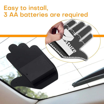 Hand Gesture Car Light ViralGalleria.com