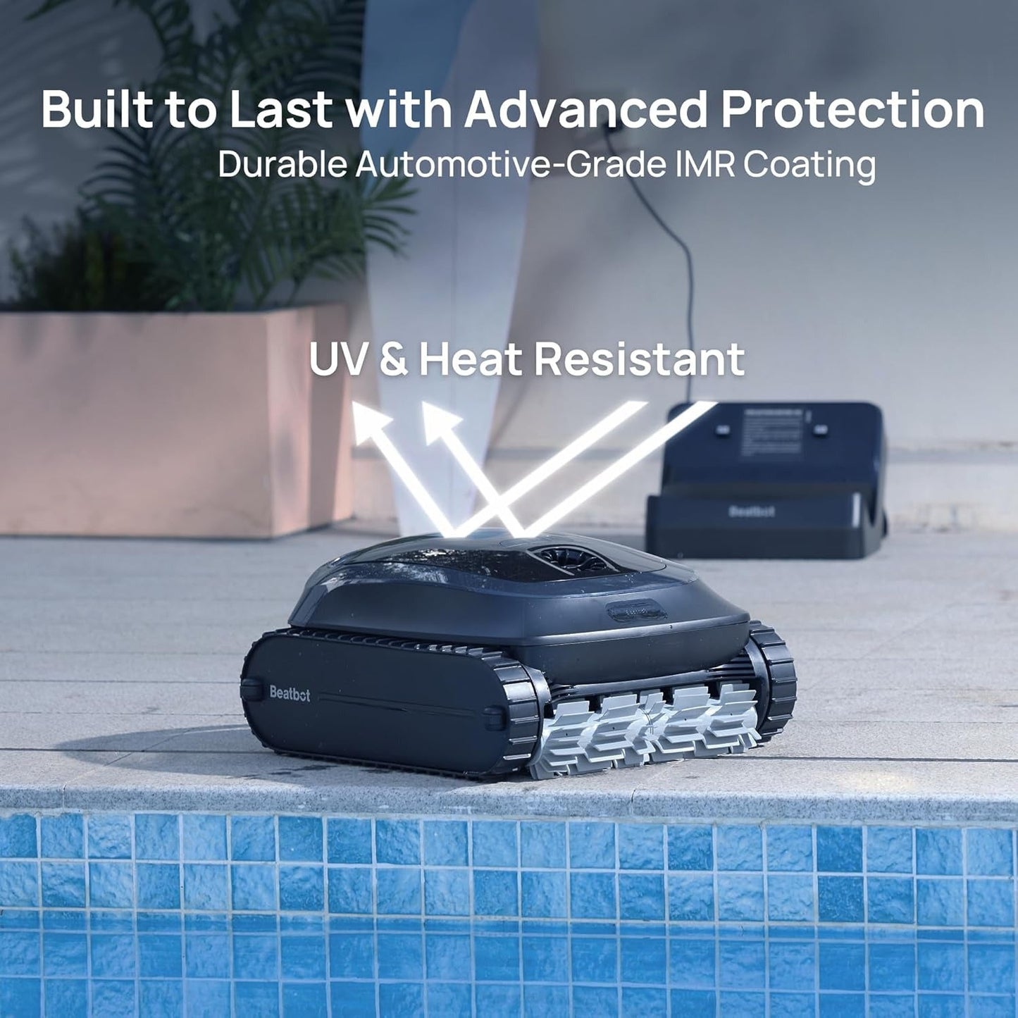 Beatbot AquaSense 2 Robotic Pool Cleaner + Beatbot Robotic Pool Skimmer Beatbot