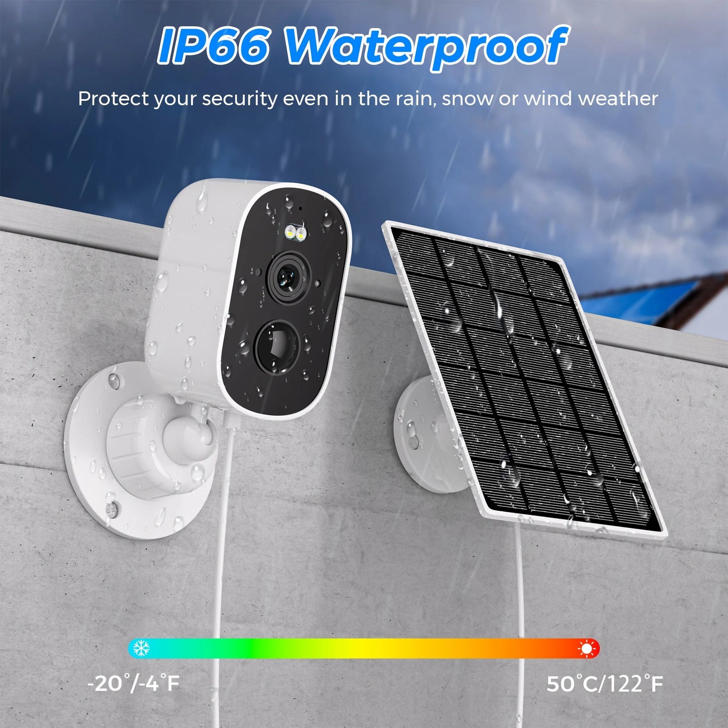 Solar Powered Outdoor Security Camera ViralGalleria.com