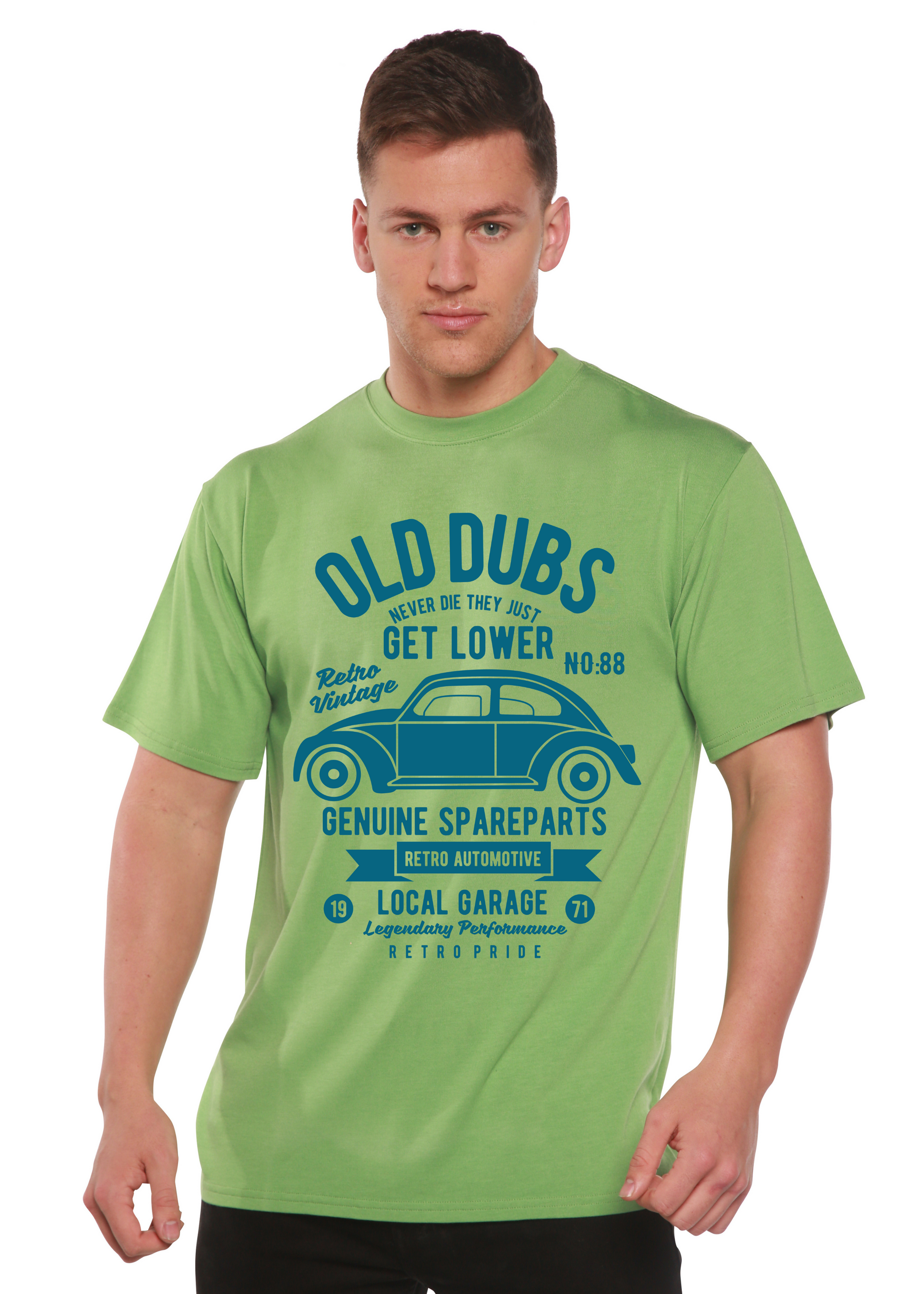 Old Dubs Spun Bamboo® Men's Bamboo Viscose/Organic Cotton Short Sleeve Graphic T-Shirt Spun Bamboo