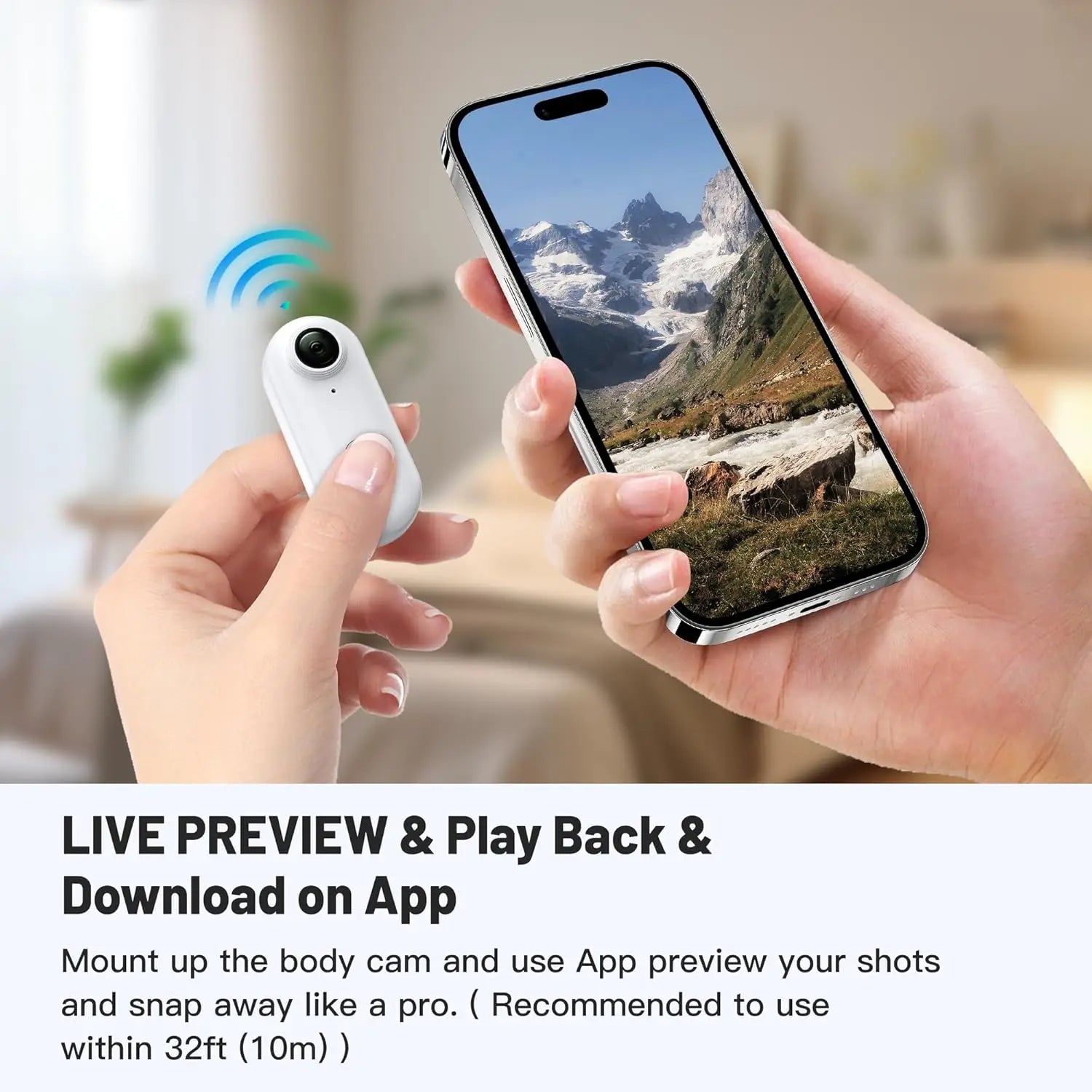 Portable 4K POV Mini Camera ViralGalleria.com
