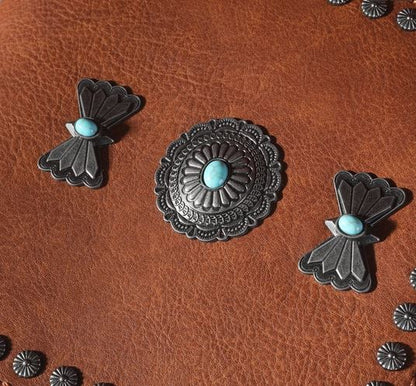 Montana West Fringe Mariposa Concho Collection Crossbody Country in My Heart