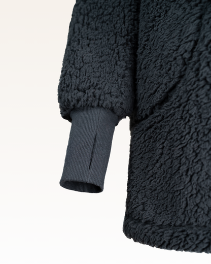 The Warrior Effect™ by Jill Martin Bedazzled Logo Sherpa Lounger Jacket Jill Martin