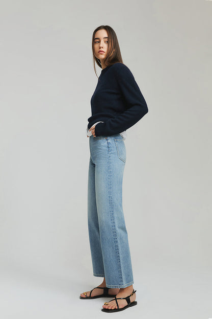 The Cityer Crop Wide Jeans HJ009 Hey Joanie