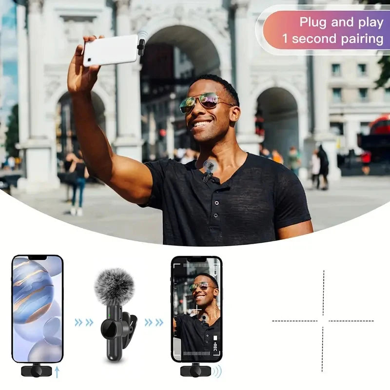 Wireless Lavalier Microphone ViralGalleria.com