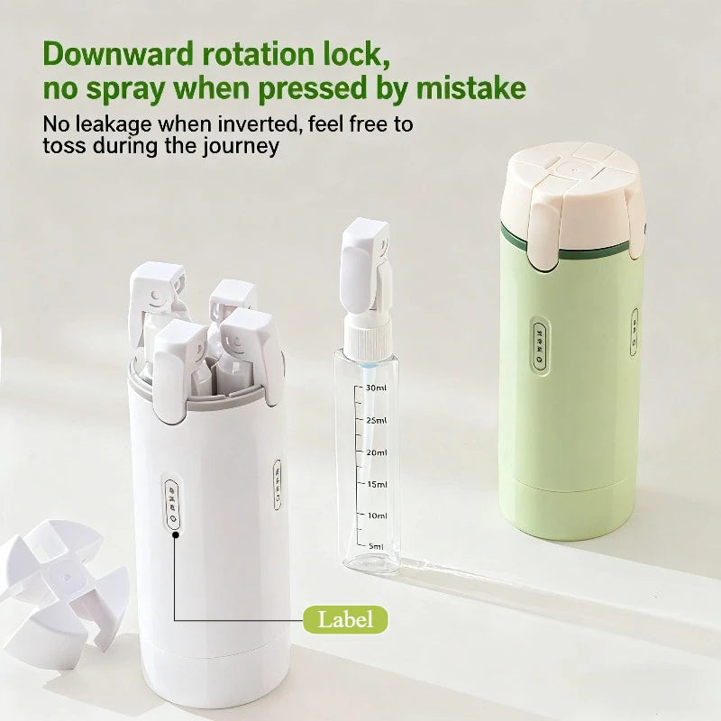 4-in-1 Travel Dispenser Bottle ViralGalleria.com