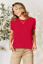 Basic Bae Full Size Round Neck Short Sleeve T-Shirt West2East Surf