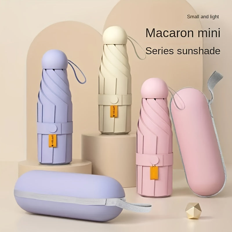 six-rib capsule umbrella, pocket umbrella NovaCart