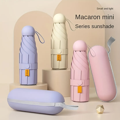 six-rib capsule umbrella, pocket umbrella NovaCart