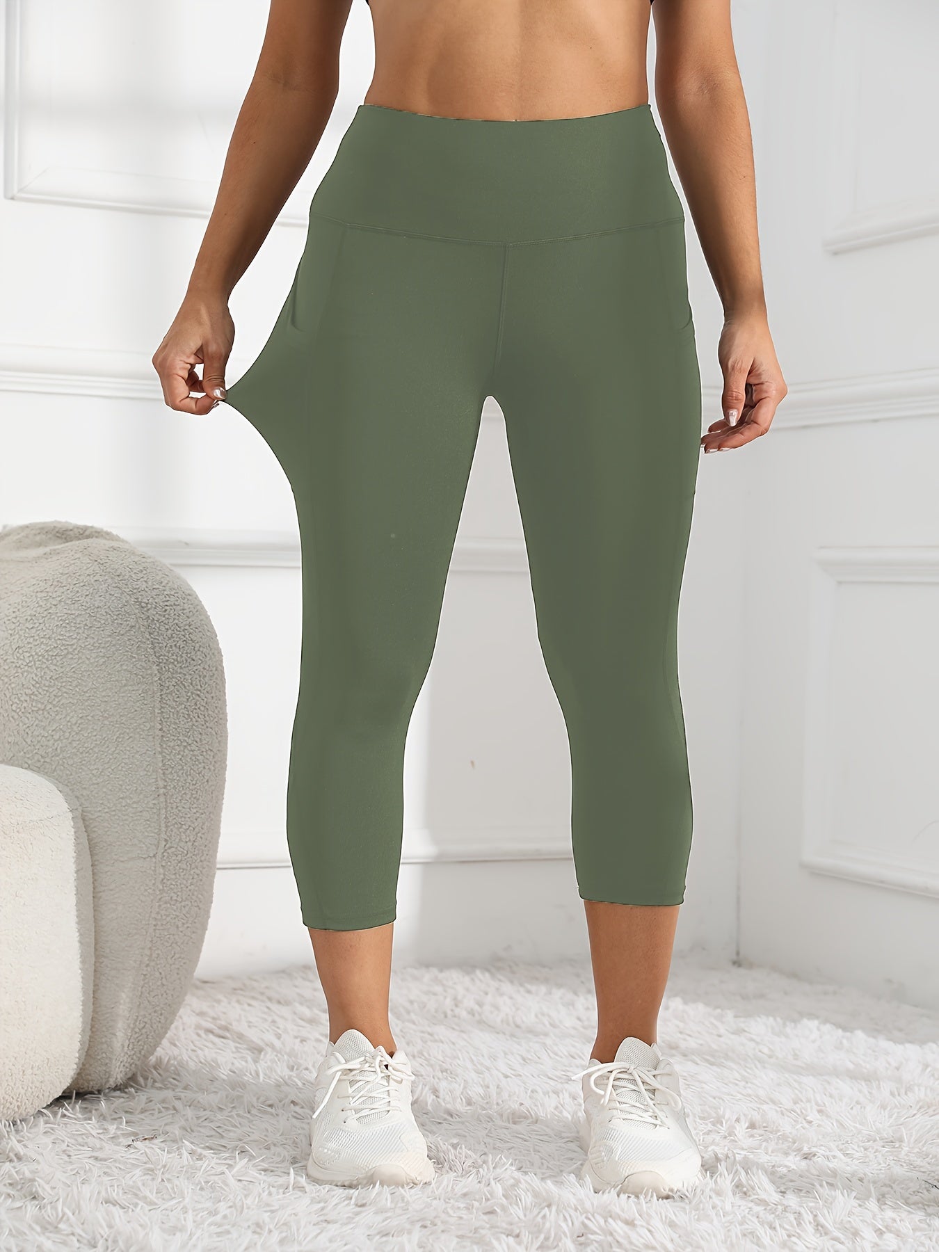 7-Point Athletic Pocketed Skin-Tight Fitness High-Waist Butt-Lifting Cycling Yoga Leggings NovaCart
