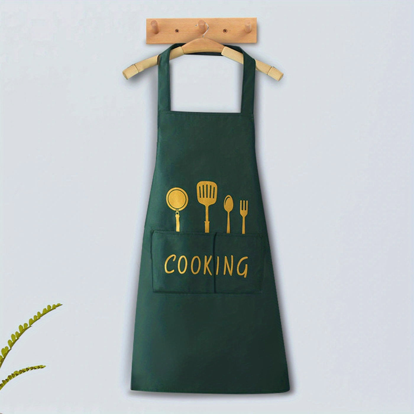 Single Apron, Featuring Pockets, Suitable for Coffee Shops, Dining Establishments, And Versatile Use, Measuring 28.3 Inches by 25.5 Inches. NovaCart