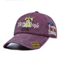 Women's Embroidered Cotton Baseball Cap | Retro Letter Style FitiqueFit