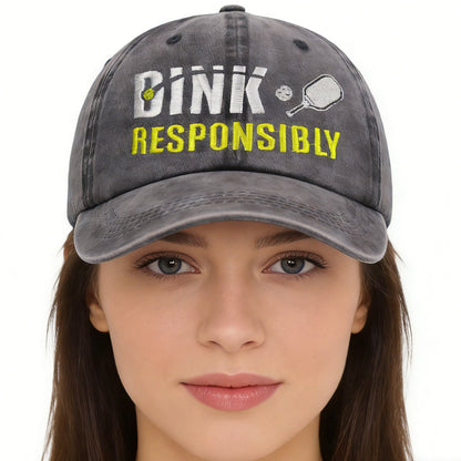 Pickleball Baseball Caps – Adjustable Embroidered Cotton Hats FitiqueFit