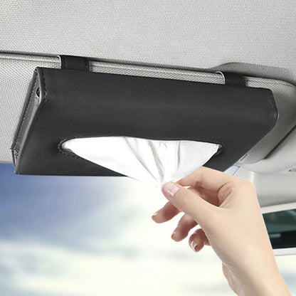 Automobile Sunshade Paper Towel Box Car - Mounted Fashion Pull-out Carton NovaCart