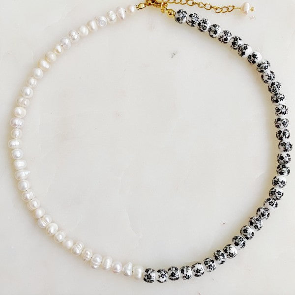 So Fresh Pearl And Porcelain Choker Necklace Shop Style & More | Fresh Looks, Everyday Deals & Free Shipping