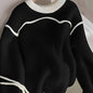 Elegant Plus Size Loose Fit Cozy Knit Sweater